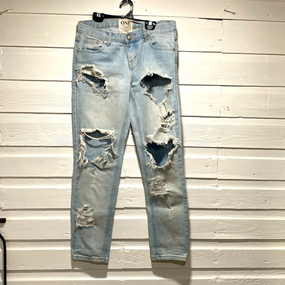 One teaspoon awesome baggies trashed jeans